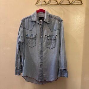 Vintage Early 2000s Wrangler Western Shirt - Men’s Medium